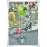  Szklany kielich, wazon stożek W-139 H-40 cm / szkło ekologiczne - 6