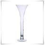  Szklany kielich, wazon stożek W-139 H-40 cm / szkło ekologiczne - 2