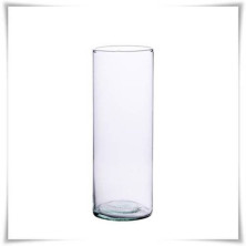 Tuba szklana, wazon cylindryczny H-30 cm D-9 cm / szkło ekologiczne - 2