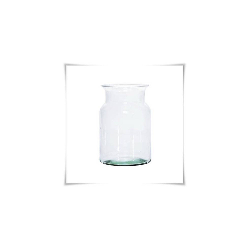 Słój szklany dekoracyjny W-332D1 H-18,5 cm D-11 cm / szkło ekologiczne - 2