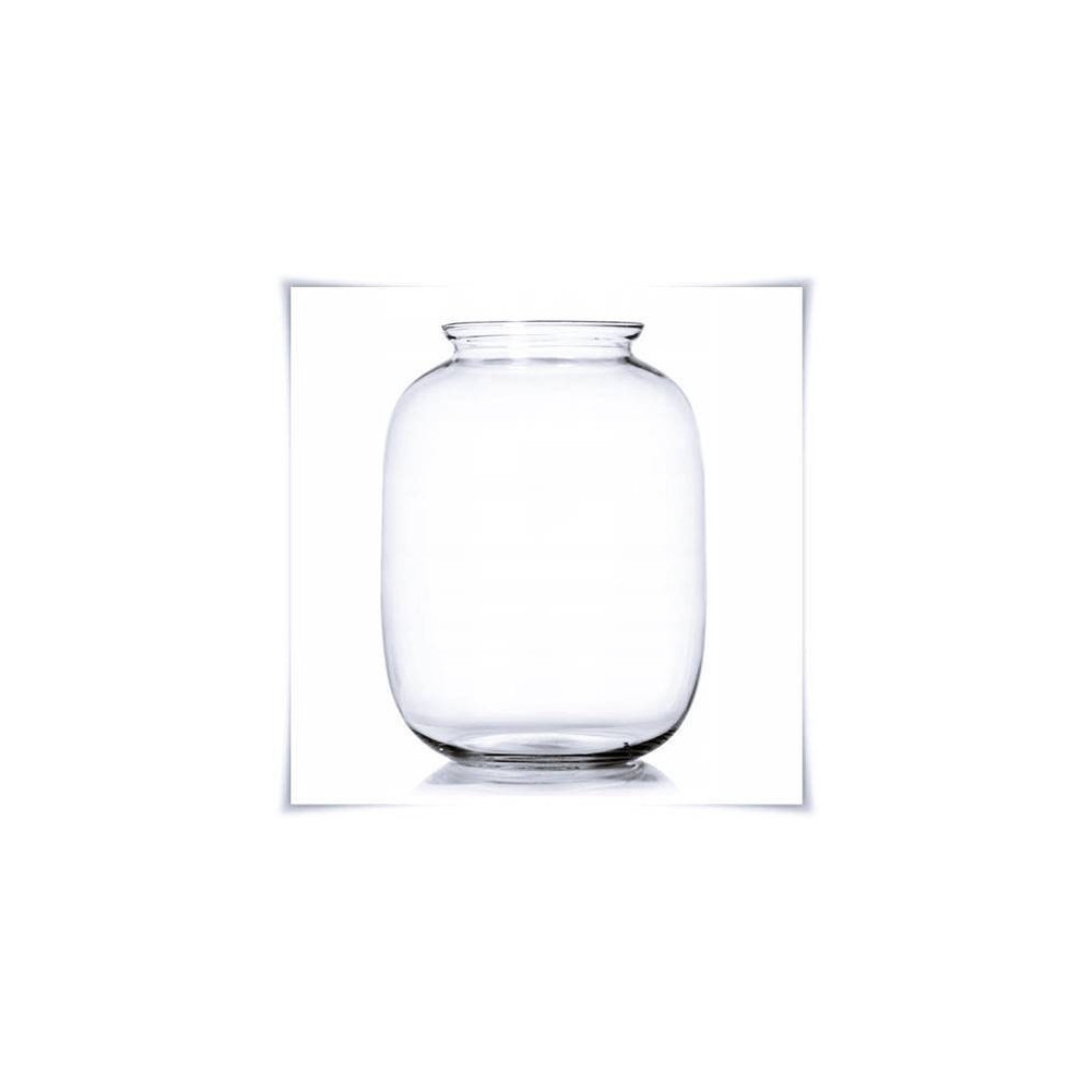 Szklany słoik ozdobny BAŃKA H-32 cm D-25 cm - 2