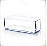 Wazon szklany prostokąt, rynienka, korytko H-10 cm 30x10 cm - 2